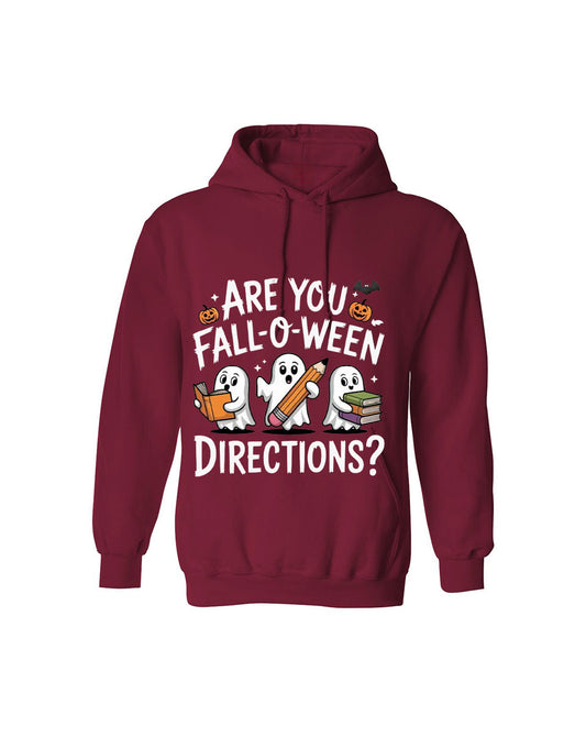 Are you Folloween Directions Hoodies Halloween