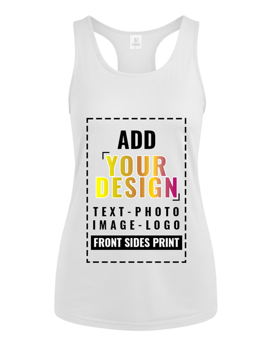 personalized-womens-racerback-tank-top-white