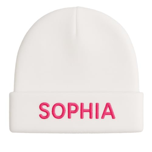Custom Baby Beanie with Name Personalized Hats Embroidered Hat