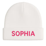 Custom Baby Beanie with Name Personalized Hats Embroidered Hat