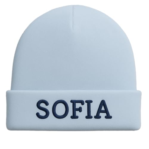 Custom Baby Beanie with Name Personalized Hats Embroidered Hat