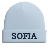 Custom Baby Beanie with Name Personalized Hats Embroidered Hat