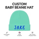 Custom Baby Beanie with Name Personalized Hats Embroidered Hat