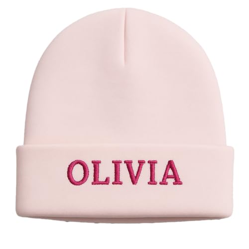 Custom Baby Beanie with Name Personalized Hats Embroidered Hat