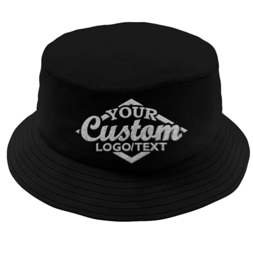 Custom Embroidered Bucket Hats for Men & Women – Unisex Cotton