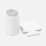 White Can Sleeve for Beer Can