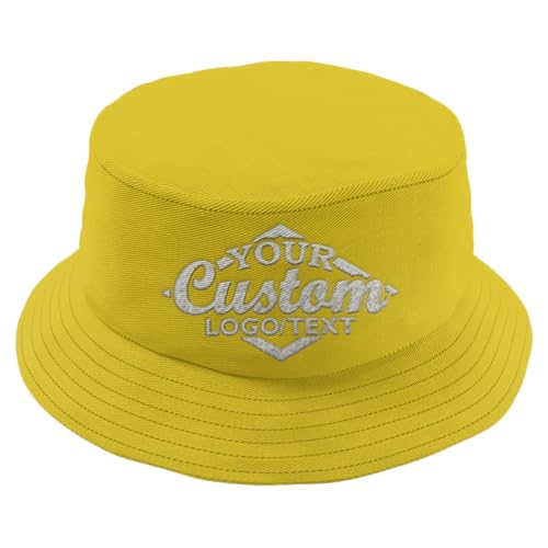 Custom Embroidered Bucket Hats for Men & Women – Unisex Cotton