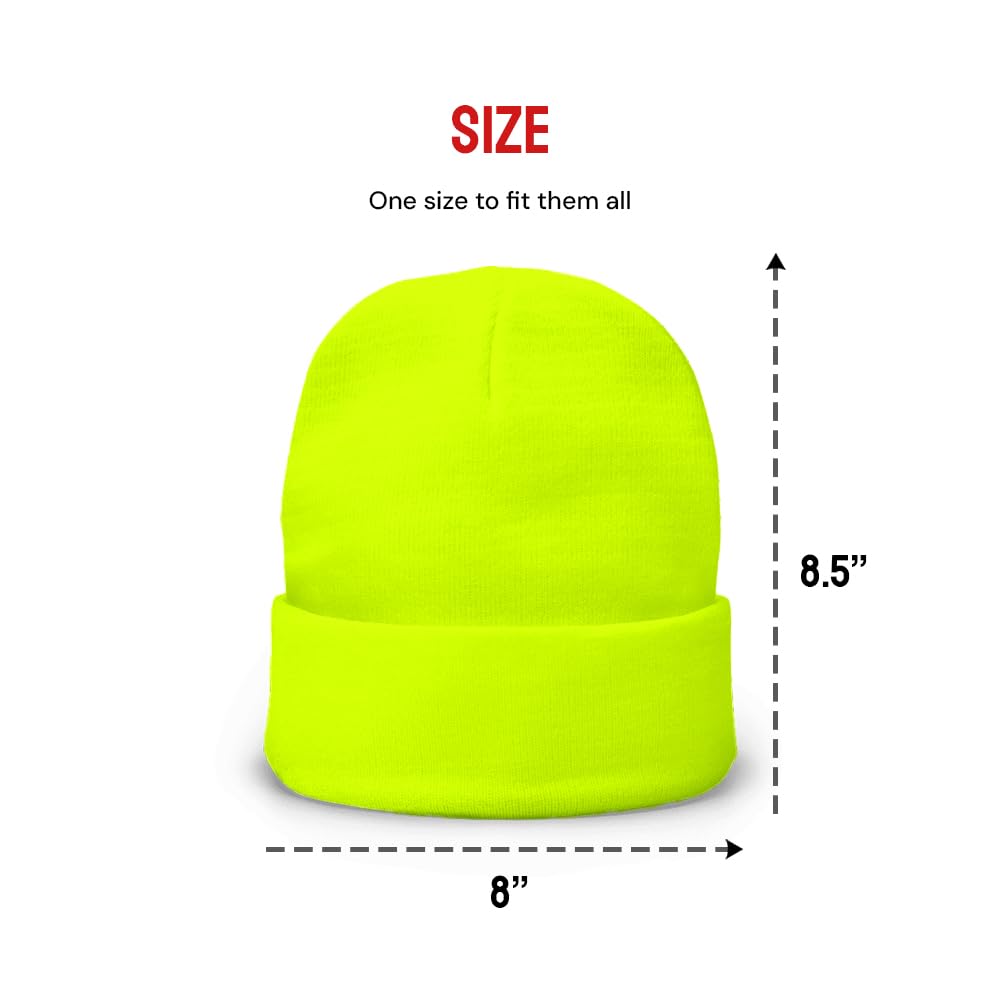Custom Beanie Hat Personalized Embroidered Beanie Cap for Women and Men