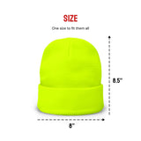 Custom Beanie Hat Personalized Embroidered Beanie Cap for Women and Men