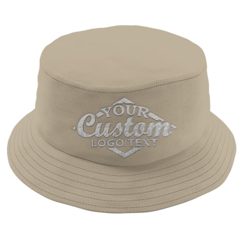 Custom Embroidered Bucket Hats for Men & Women – Unisex Cotton