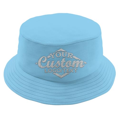 Custom Embroidered Bucket Hats for Men & Women – Unisex Cotton