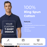 Gildan G648 Softstyle Adult Polo T-Shirts