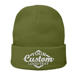 Custom Beanie Hat Personalized Embroidered Beanie Cap for Women and Men