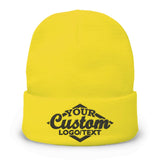 Custom Beanie Hat Personalized Embroidered Beanie Cap for Women and Men