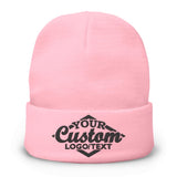 Custom Beanie Hat Personalized Embroidered Beanie Cap for Women and Men