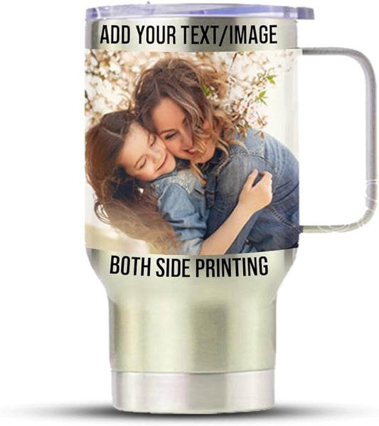 14oz-gray-customized-travel-coffee-mug-with-photo-text-logo
