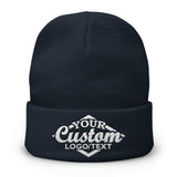 Custom Beanie Hat Personalized Embroidered Beanie Cap for Women and Men
