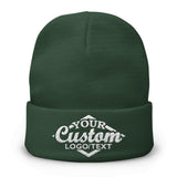 Custom Beanie Hat Personalized Embroidered Beanie Cap for Women and Men
