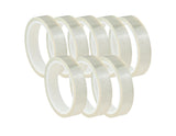 2 Rolls 20mm x 33m (108ft) Clear Adhesive Thermal Transfer Heat Tape Tape Vinyl Sublimation