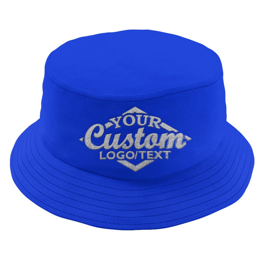 Custom Embroidered Bucket Hats for Men & Women – Unisex Cotton