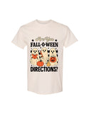 Halloween Design T-shirt Are You FalloWeen Orange
