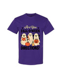 Halloween Design T-shirt Are You FalloWeen Orange