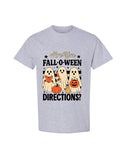 Halloween Design T-shirt Are You FalloWeen Orange