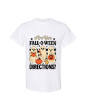 Halloween Design T-shirt Are You FalloWeen Orange