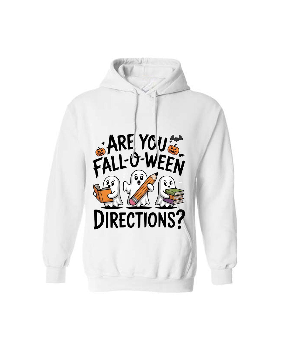 Are you Folloween Directions Hoodies Halloween