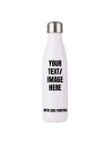 17oz White SS Water Bottle