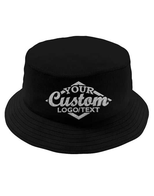 Custom Embroidered Bucket Hats for Men & Women – Unisex Cotton