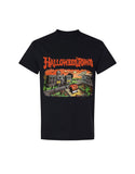 Halloween Design T-Shirt Town Print