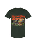 Halloween Design T-Shirt Town Print