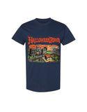 Halloween Design T-Shirt Town Print