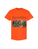 Halloween Design T-Shirt Town Print