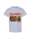 Halloween Design T-Shirt Town Print
