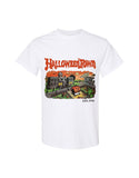 Halloween Design T-Shirt Town Print