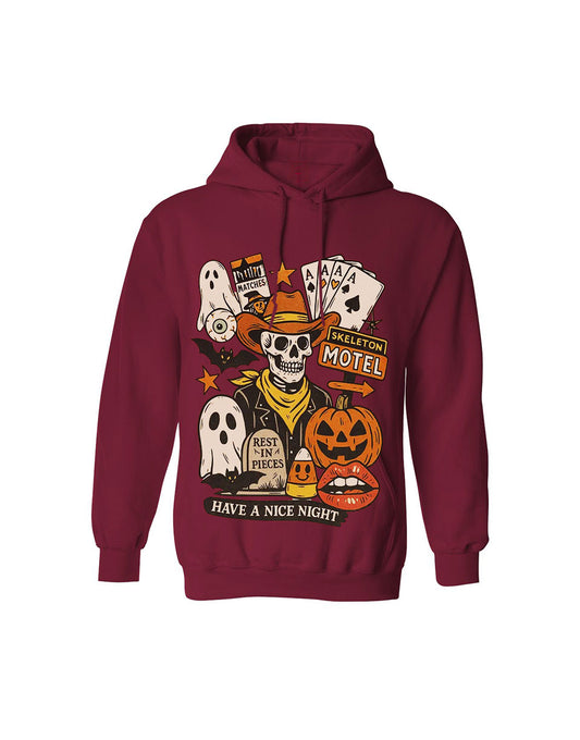 Motel Have A Nice Night Hoodies Halloween