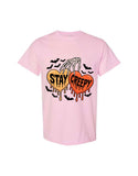 Halloween Design T-Shirt Creepy Stay