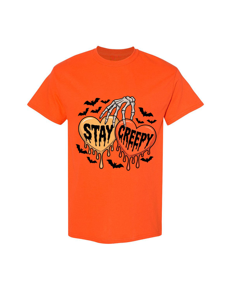 Halloween Design T-Shirt Creepy Stay