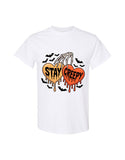 Halloween Design T-Shirt Creepy Stay