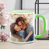 11oz-custom-ceramic-white-mug-with-light-green-inner-rim-handle-color-personalized-design-text-photo