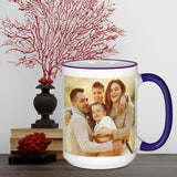 15oz-customized-blue-rim-handle-coffee-mug-with-custom-photo-text