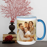 15oz-custom-light-blue-rim-handle-coffee-mug-with-custom-photo-text