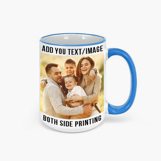15oz-custom-light-blue-rim-handle-coffee-mug-with-custom-photo-text