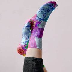 custom-photo-text-print-crew-cotton-socks